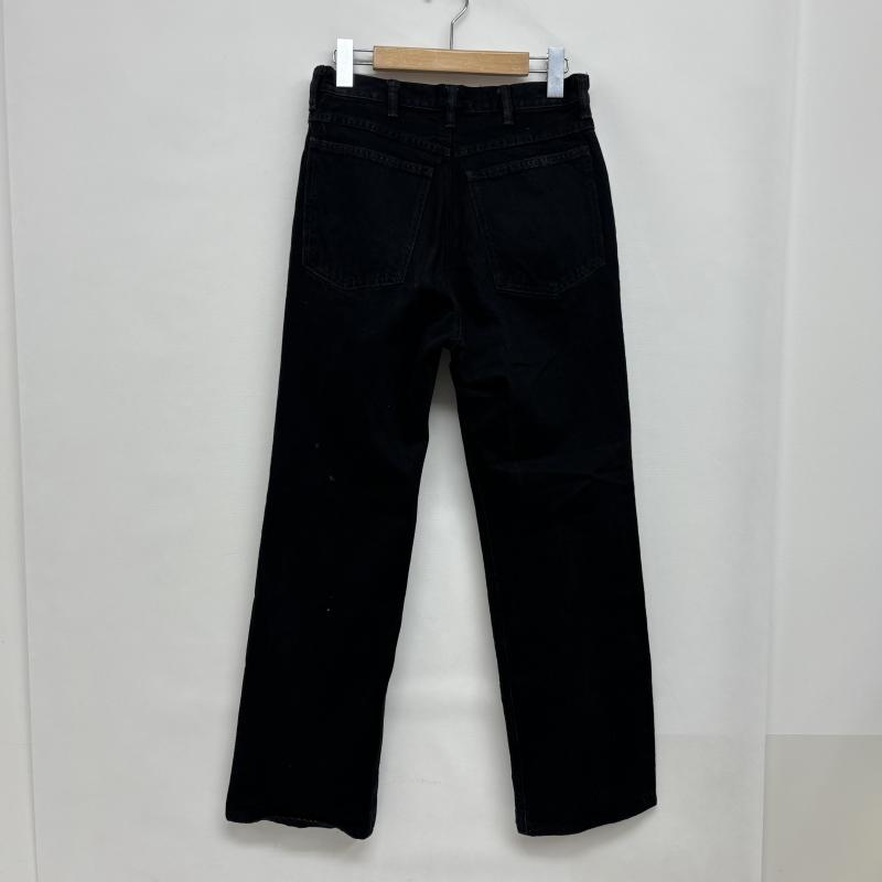 ユナイテッドアローズ UNITED ARROWS パンツ デニム、ジーンズ ブラックデニム ストレート S 黒 / ブラック / black メンズ USED 古着 中古 50146314