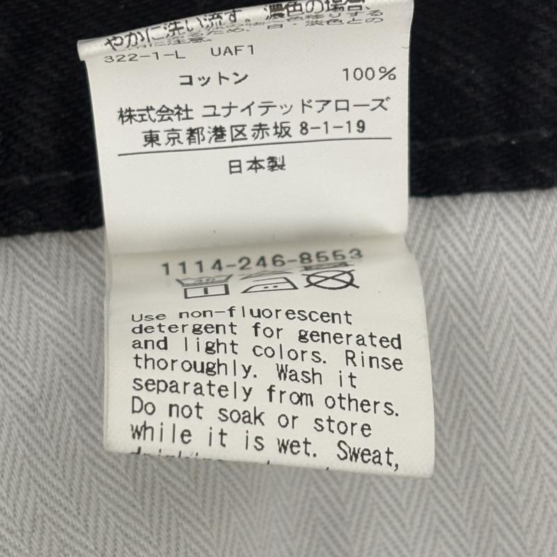 ユナイテッドアローズ UNITED ARROWS パンツ デニム、ジーンズ ブラックデニム ストレート S 黒 / ブラック / black メンズ USED 古着 中古 50146314