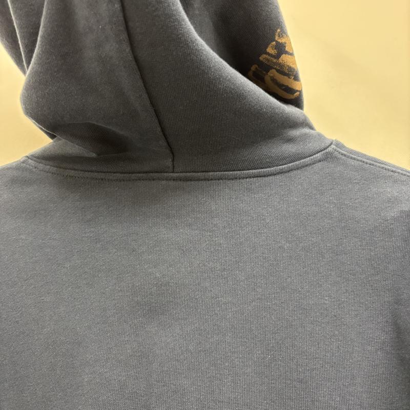 アヴィレックス AVIREX パーカー 長袖 パーカー REMAKE PULLOVER PARKA リメイク プルオーバー 上野商会 M 紺 / ネイビー / navy メンズ USED 古着 中古 50146326