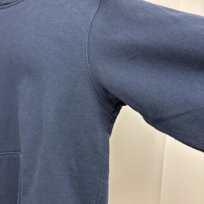 アヴィレックス AVIREX パーカー 長袖 パーカー REMAKE PULLOVER PARKA リメイク プルオーバー 上野商会 M 紺 / ネイビー / navy メンズ USED 古着 中古 50146326