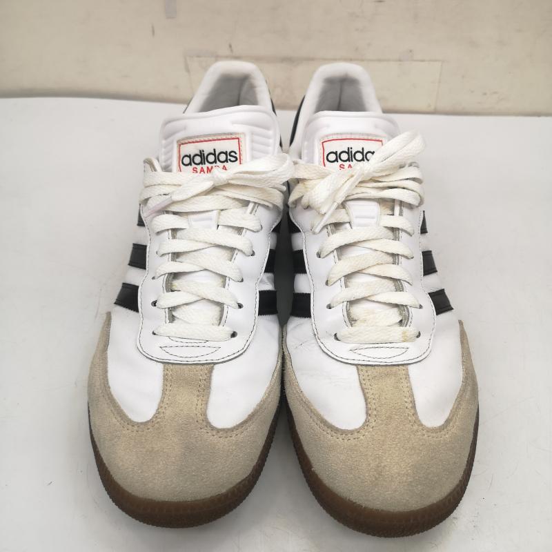 アディダス adidas スニーカー スニーカー Samba サンバ ローカット スニーカー IH6001 28.5cm 白 / ホワイト / white X 黒 / ブラック / black メンズ USED 古着 中古 50146395
