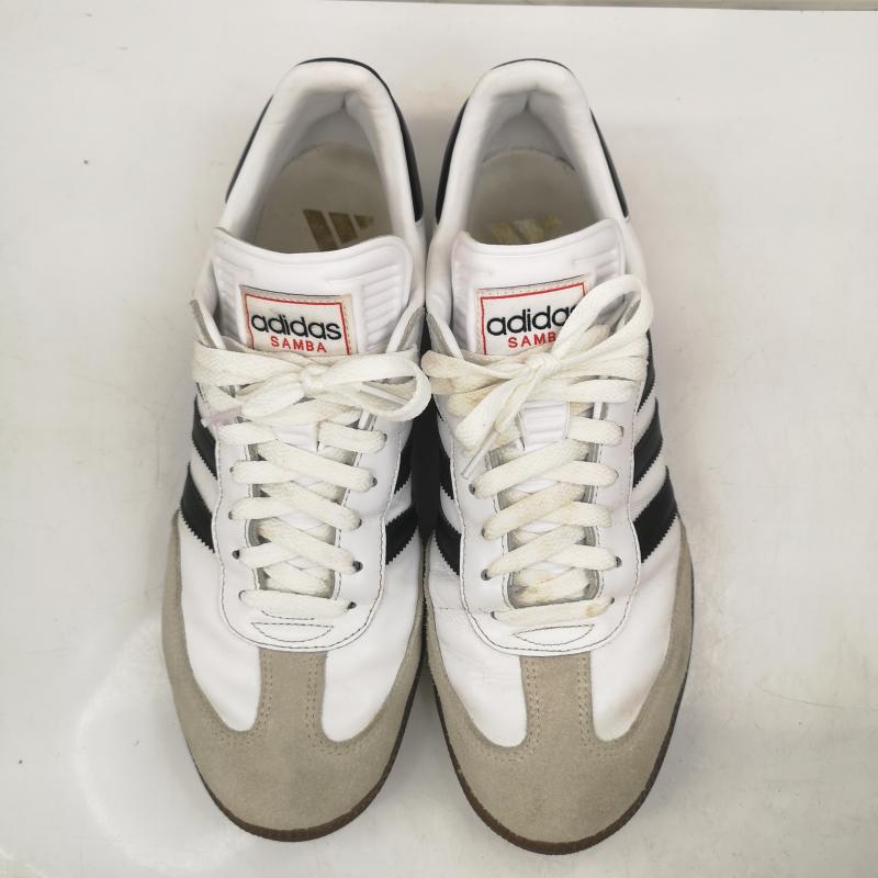 アディダス adidas スニーカー スニーカー Samba サンバ ローカット スニーカー IH6001 28.5cm 白 / ホワイト / white X 黒 / ブラック / black メンズ USED 古着 中古 50146395