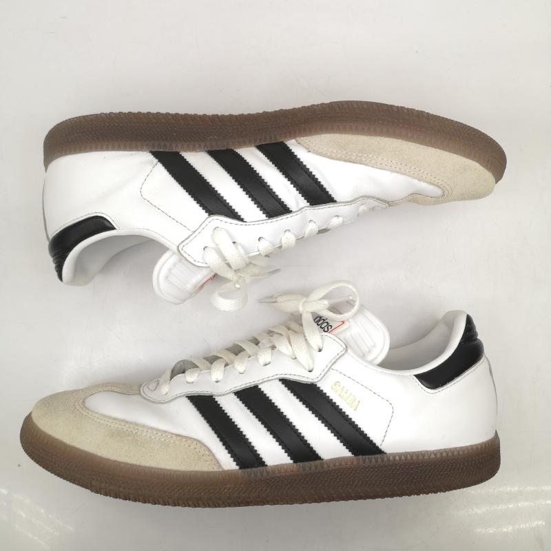 アディダス adidas スニーカー スニーカー Samba サンバ ローカット スニーカー IH6001 28.5cm 白 / ホワイト / white X 黒 / ブラック / black メンズ USED 古着 中古 50146395