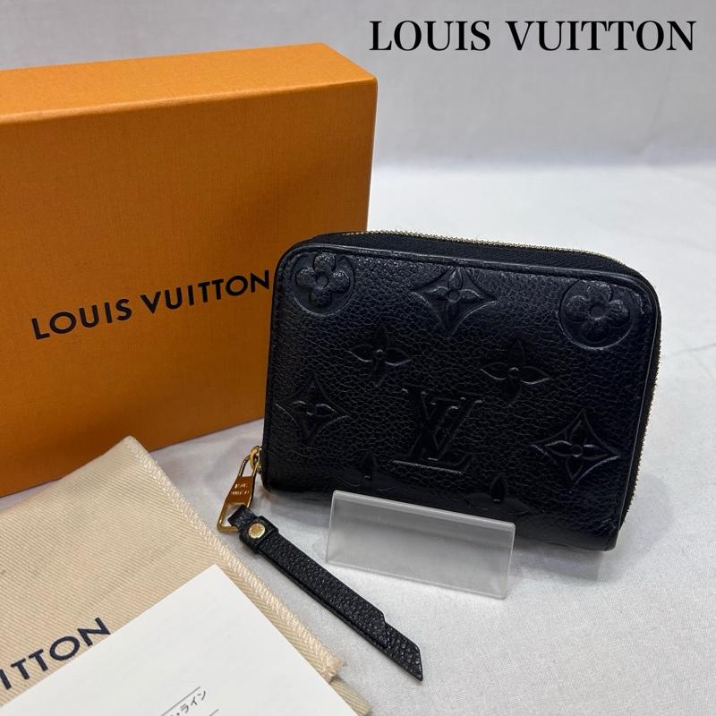 ルイヴィトン LOUIS VUITTON 財布 コンパクト財布 モノグラム・アンプラント ジッピー・コイン パース ノワール M60574 - ロゴ、文字 黒 / ブラック / black レディース USED 古着 中古 50146403