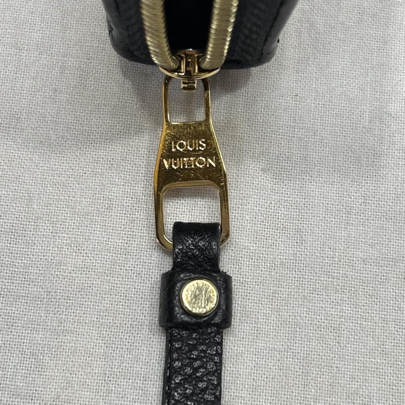 ルイヴィトン LOUIS VUITTON 財布 コンパクト財布 モノグラム・アンプラント ジッピー・コイン パース ノワール M60574 - ロゴ、文字 黒 / ブラック / black レディース USED 古着 中古 50146403