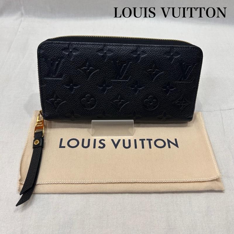 ルイヴィトン LOUIS VUITTON 財布 長財布 モノグラム・アンプラント ジッピーウォレット ノワール 長財布 M61864 - ロゴ、文字 黒 / ブラック / black メンズ USED 古着 中古 50146409