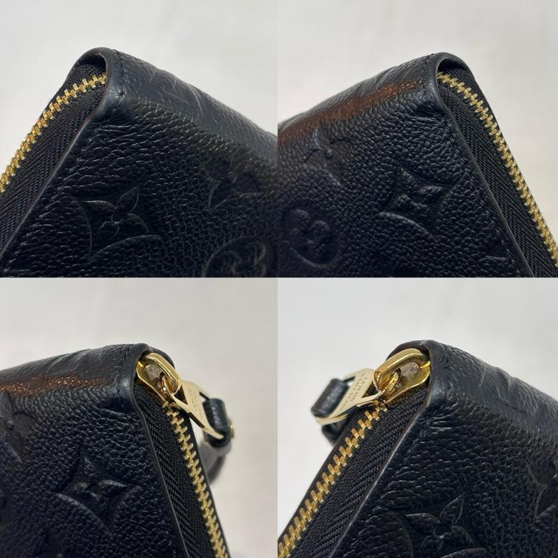 ルイヴィトン LOUIS VUITTON 財布 長財布 モノグラム・アンプラント ジッピーウォレット ノワール 長財布 M61864 - ロゴ、文字 黒 / ブラック / black メンズ USED 古着 中古 50146409