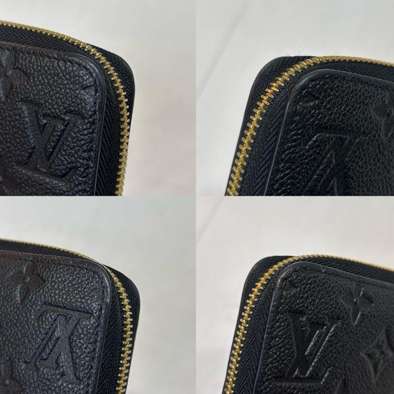 ルイヴィトン LOUIS VUITTON 財布 長財布 モノグラム・アンプラント ジッピーウォレット ノワール 長財布 M61864 - ロゴ、文字 黒 / ブラック / black メンズ USED 古着 中古 50146409