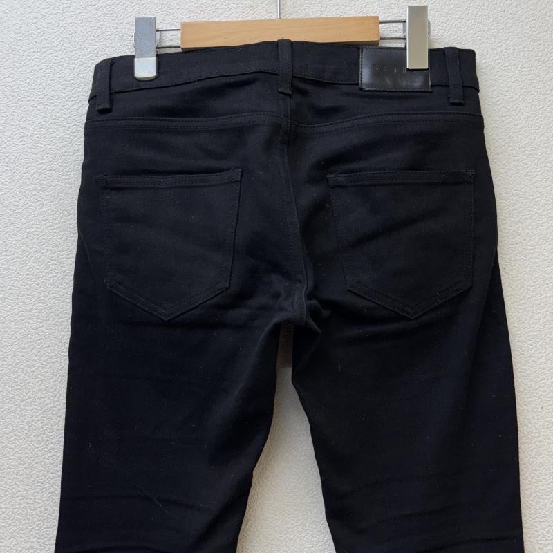 古着 USED パンツ デニム、ジーンズ SEANA シーナ ジップ ギミック ストレッチ ブラック デニム スキニー パンツ Y2K パンク L 黒 / ブラック / black メンズ USED 古着 中古 50146420