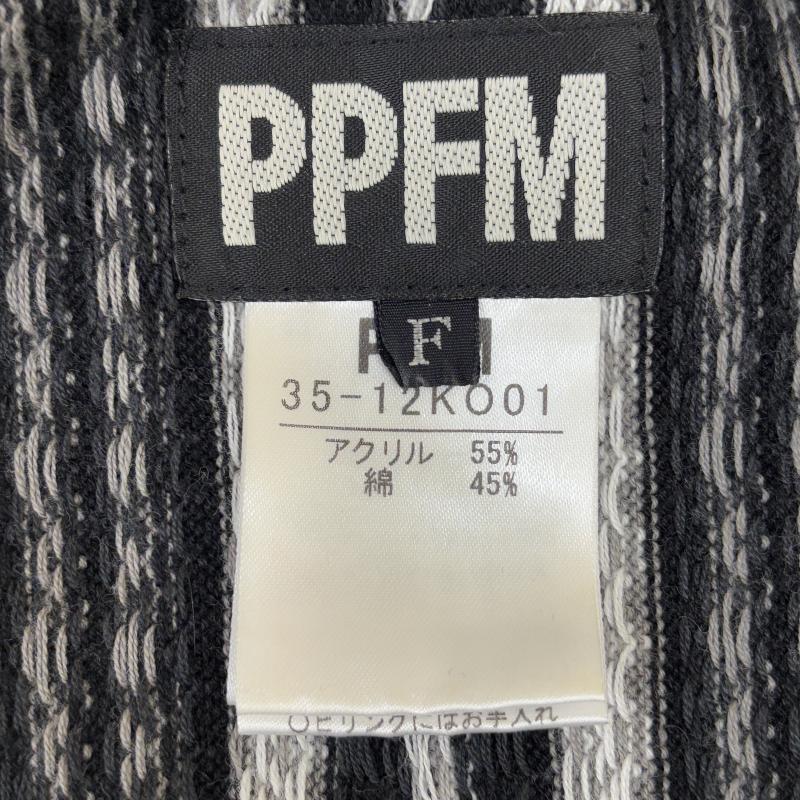 ピーピーエフエム PPFM ベスト ベスト ノースリーブ ネイティブ ボーダー ニット ポンチョ フリンジ アーカイブ FREE ネイティブ柄 X ボーダー柄 マルチカラー / マルチカラー / multicolor メンズ USED 古着 中古 50146424