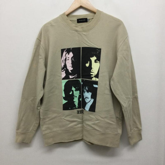 グッドロックスピード GOOD ROCK SPEED トレーナー 長袖 good rock speed スウェット ビートルズ M プリント ベージュ / ベージュ / beige メンズ USED 古着 中古 50146427