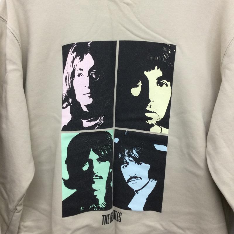 グッドロックスピード GOOD ROCK SPEED トレーナー 長袖 good rock speed スウェット ビートルズ M プリント ベージュ / ベージュ / beige メンズ USED 古着 中古 50146427