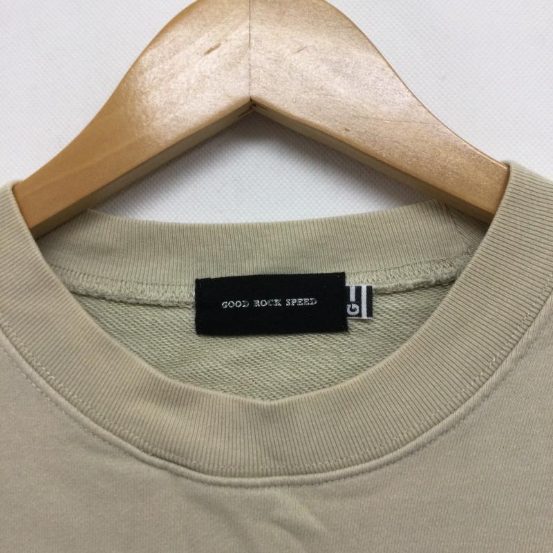 グッドロックスピード GOOD ROCK SPEED トレーナー 長袖 good rock speed スウェット ビートルズ M プリント ベージュ / ベージュ / beige メンズ USED 古着 中古 50146427