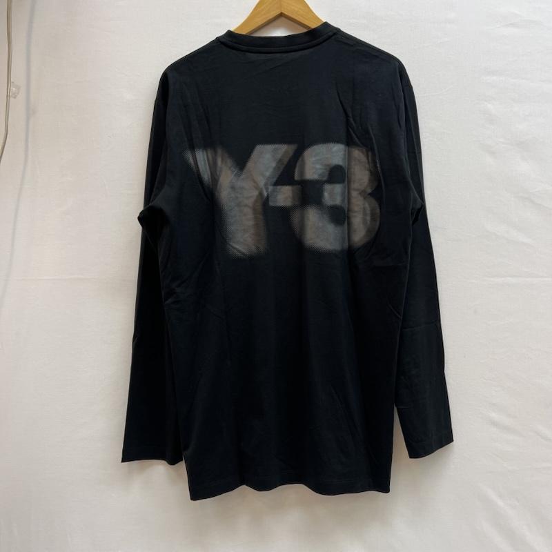 ワイスリー Y-3 Tシャツ 長袖 LOGO LS TEE JE9280 ロゴ ロンT M 黒 / ブラック / black メンズ USED 古着 中古 50146476