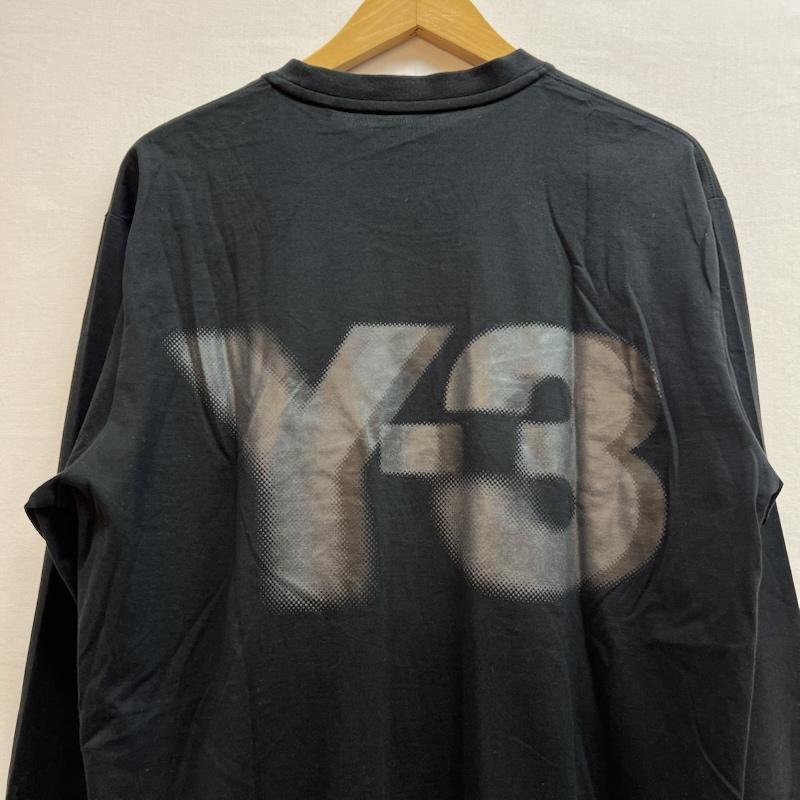 ワイスリー Y-3 Tシャツ 長袖 LOGO LS TEE JE9280 ロゴ ロンT M 黒 / ブラック / black メンズ USED 古着 中古 50146476