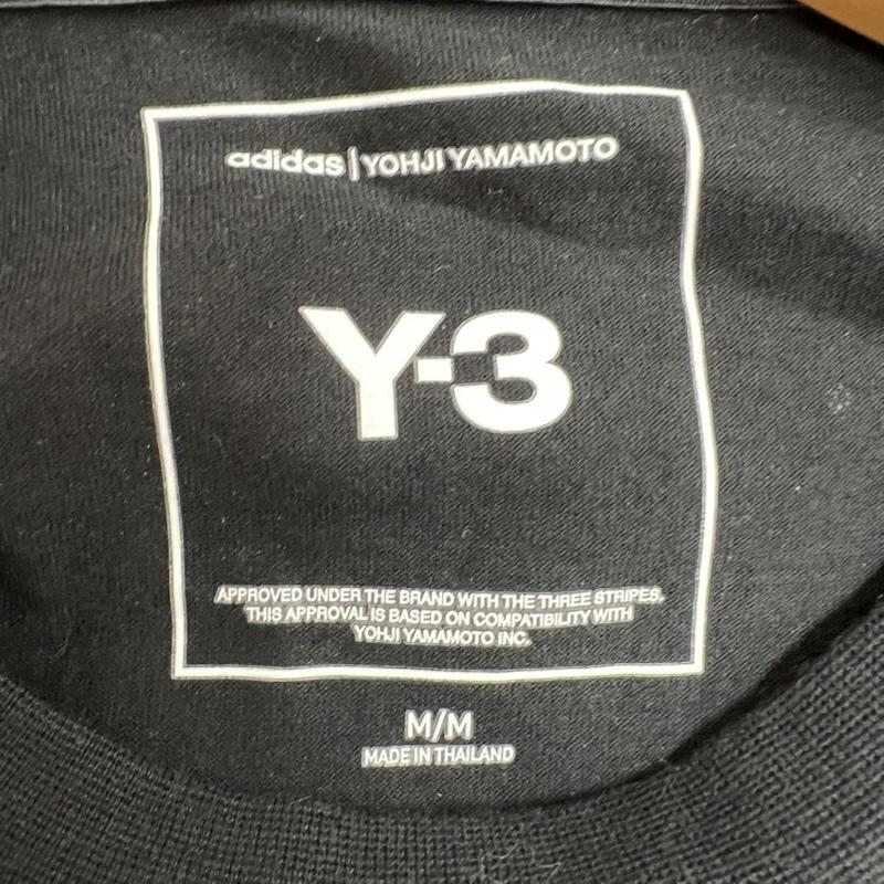 ワイスリー Y-3 Tシャツ 長袖 LOGO LS TEE JE9280 ロゴ ロンT M 黒 / ブラック / black メンズ USED 古着 中古 50146476