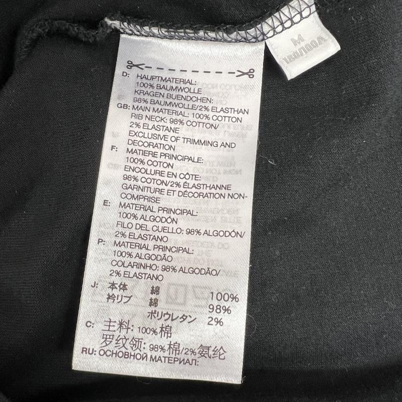 ワイスリー Y-3 Tシャツ 長袖 LOGO LS TEE JE9280 ロゴ ロンT M 黒 / ブラック / black メンズ USED 古着 中古 50146476