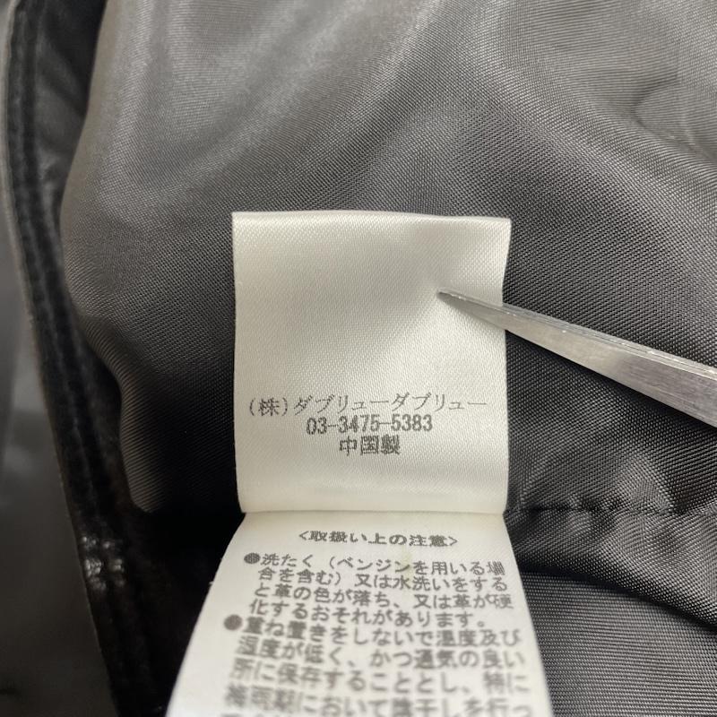 古着 USED ジャケット、上着 レザージャケット Dean McQueen ゴートレザー ジャケット 本革 リアルレザー スナップボタン 無地 3 無地 黒 / ブラック / black メンズ USED 古着 中古 50146504