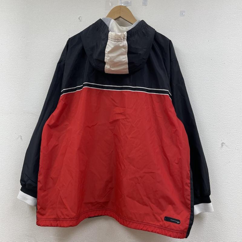 ナイキ NIKE ジャケット、上着 ジャンパー、ブルゾン 90s 白タグ ナイロン ジャケット 裏 メッシュ フルジップアップ ブルゾン フーディ― スウォッシュロゴ 刺繍 L ロゴ、文字 X 刺繍 黒 / ブラック / black メンズ USED 古着 中古 50146509