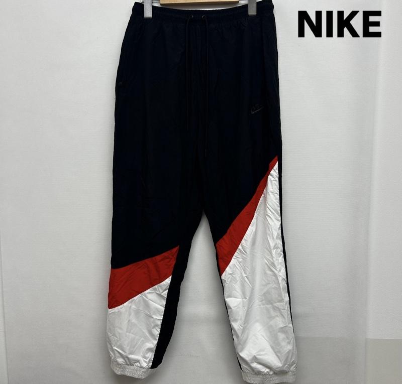 ナイキ NIKE パンツ チノパン ナイロンパンツ ワンポイントロゴ L ワンポイント 黒 / ブラック / black メンズ USED 古着 中古 50146516