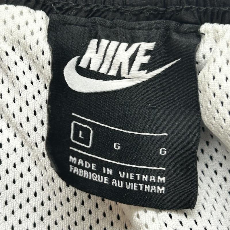 ナイキ NIKE パンツ チノパン ナイロンパンツ ワンポイントロゴ L ワンポイント 黒 / ブラック / black メンズ USED 古着 中古 50146516