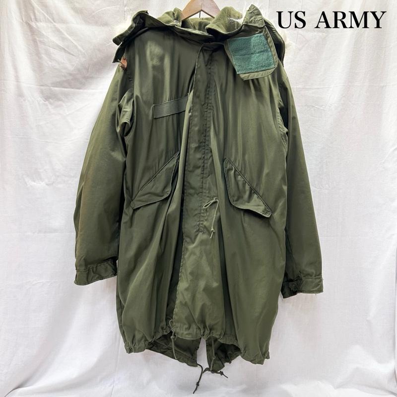 ＵＳＥＤ古着 USED/古着 コート コート一般 USARMY M-65 PARKAEXTREMECOLDWEATHER フィッシュテールパーカー 70s SMALLREGULAR DSA100-72-C-1589 S 無地 カーキ / カーキ / khaki メンズ USED 古着 中古 50146540