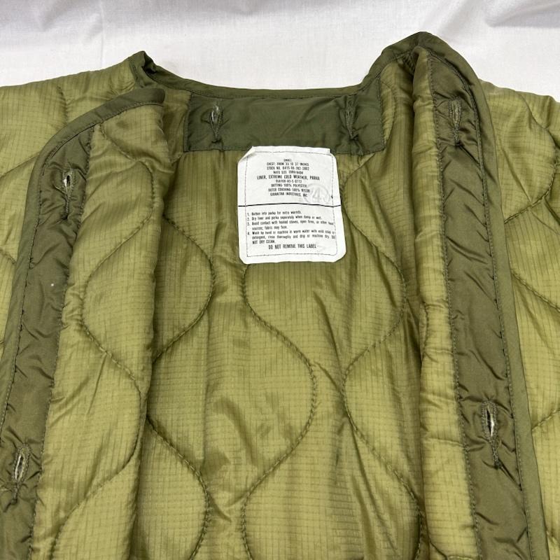 ＵＳＥＤ古着 USED/古着 コート コート一般 USARMY M-65 PARKAEXTREMECOLDWEATHER フィッシュテールパーカー 70s SMALLREGULAR DSA100-72-C-1589 S 無地 カーキ / カーキ / khaki メンズ USED 古着 中古 50146540