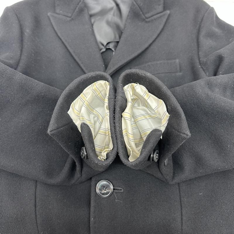 ディースクエアード DSQUARED2 コート コート一般 ウール チェスター コート S74AA0101 44 黒 / ブラック / black メンズ USED 古着 中古 50146611