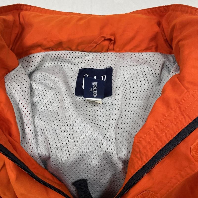 ギャップ GAP ジャケット、上着 ジャンパー、ブルゾン old アノラックパーカー ナイロン ジャケット ウインドブレーカー XL 無地 橙 / オレンジ / orange メンズ USED 古着 中古 50146645