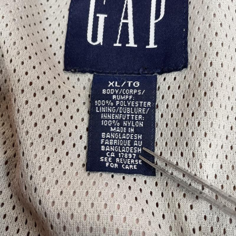ギャップ GAP ジャケット、上着 ジャンパー、ブルゾン old アノラックパーカー ナイロン ジャケット ウインドブレーカー XL 無地 橙 / オレンジ / orange メンズ USED 古着 中古 50146645
