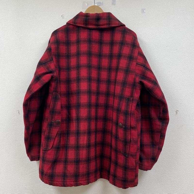 ウールリッチ WOOLRICH ジャケット、上着 ジャケット、ブレザー 70s マッキーノ ジャケット バッファローチェック 42 チェック 黒 / ブラック / black X 赤 / レッド / red メンズ USED 古着 中古 50146654