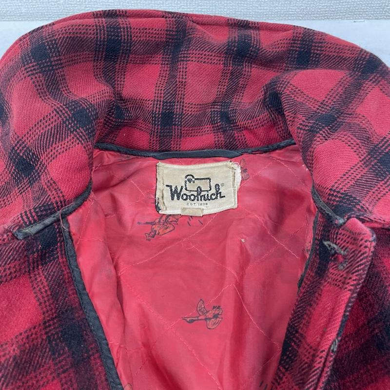 ウールリッチ WOOLRICH ジャケット、上着 ジャケット、ブレザー 70s マッキーノ ジャケット バッファローチェック 42 チェック 黒 / ブラック / black X 赤 / レッド / red メンズ USED 古着 中古 50146654