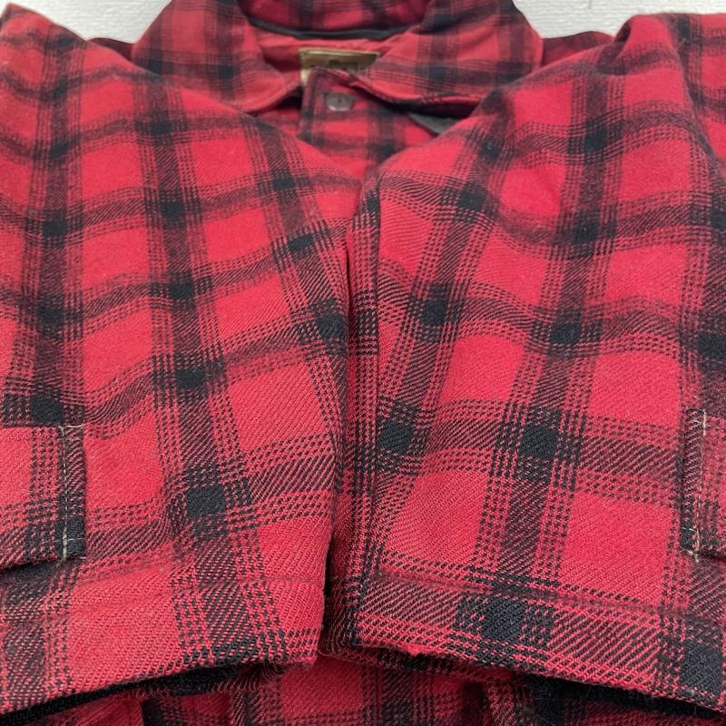 ウールリッチ WOOLRICH ジャケット、上着 ジャケット、ブレザー 70s マッキーノ ジャケット バッファローチェック 42 チェック 黒 / ブラック / black X 赤 / レッド / red メンズ USED 古着 中古 50146654
