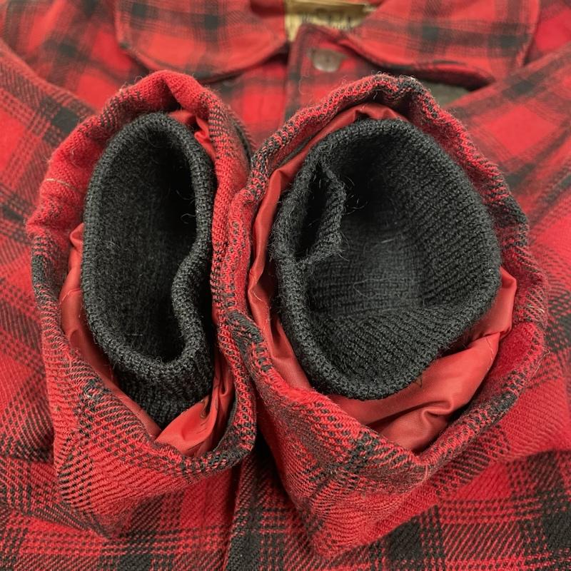 ウールリッチ WOOLRICH ジャケット、上着 ジャケット、ブレザー 70s マッキーノ ジャケット バッファローチェック 42 チェック 黒 / ブラック / black X 赤 / レッド / red メンズ USED 古着 中古 50146654
