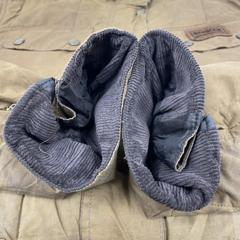 バーブァー Barbour ジャケット、上着 ジャンパー、ブルゾン ワックスド ユーティリティジャケット UK16 ミリタリージャケット オイルド - 無地 茶 / ブラウン / brown レディース USED 古着 中古 50146655