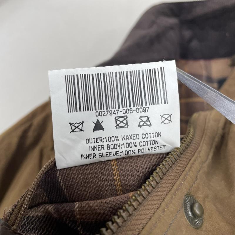 バーブァー Barbour ジャケット、上着 ジャンパー、ブルゾン ワックスド ユーティリティジャケット UK16 ミリタリージャケット オイルド - 無地 茶 / ブラウン / brown レディース USED 古着 中古 50146655