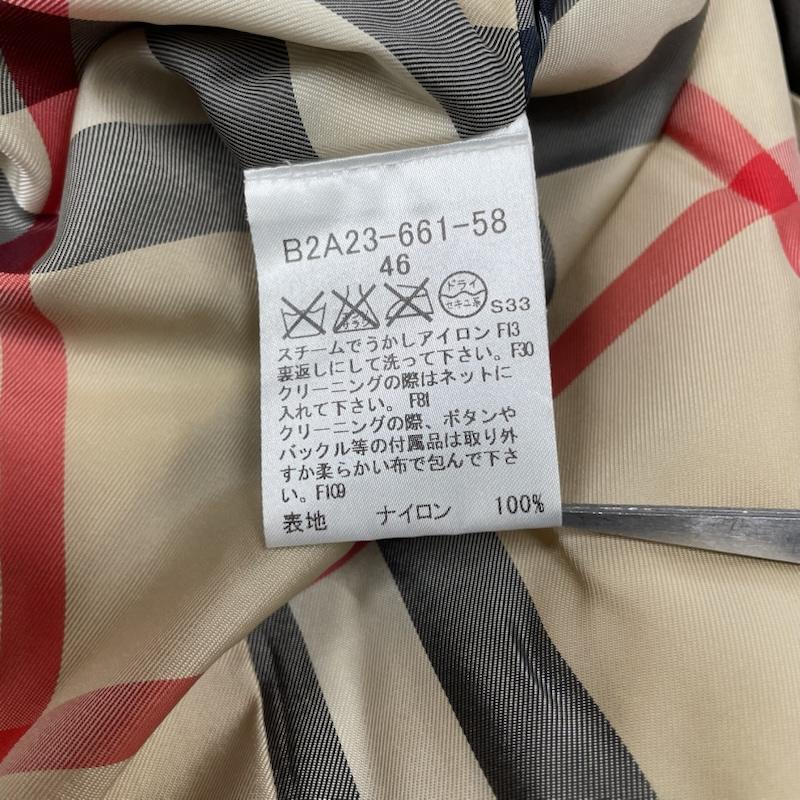 バーバリーロンドン Burberry London コート コート一般 トレンチコート ダウンライナー ノバチェック 3WAY フォックスファー B2A23-661-58 46 無地 X チェック ダークブラウン / ダークブラウン / レディース USED 古着 中古 50146659