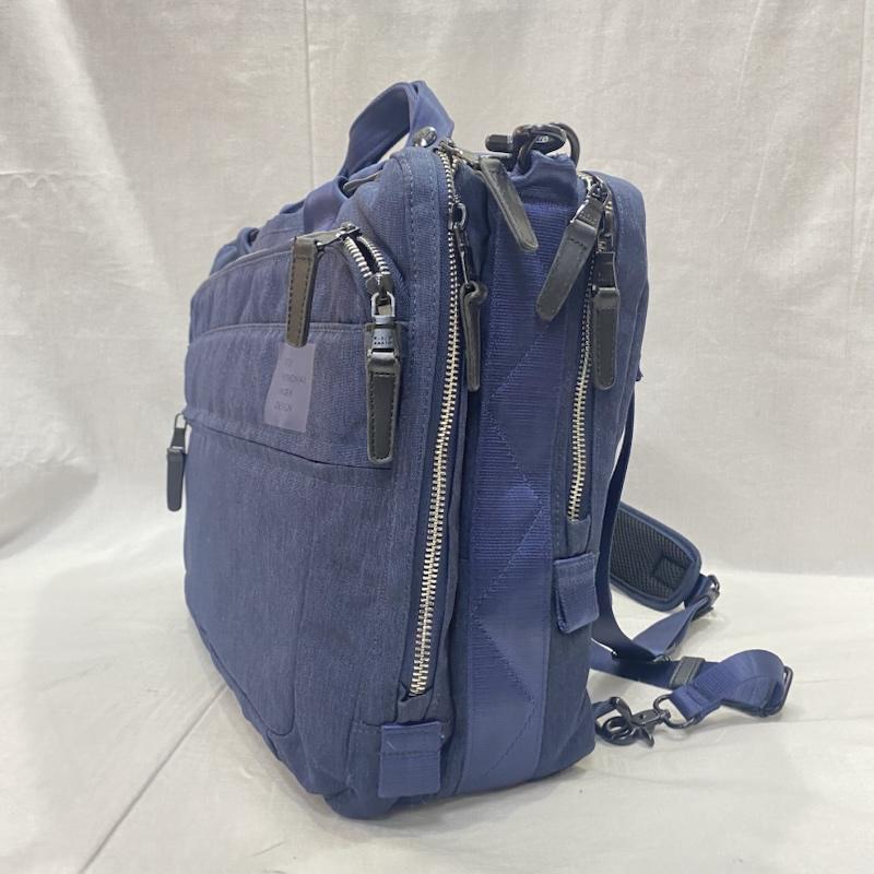古着 USED ブリーフケース、書類かばん ブリーフケース、書類かばん PID 3wayブリーフケース NAVY ロゴ、文字 X ワンポイント 紺 / ネイビー / navy メンズ USED 古着 中古 50146668
