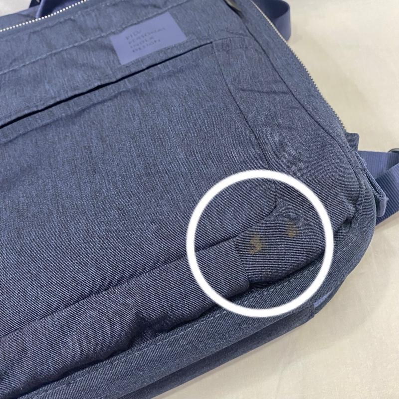 古着 USED ブリーフケース、書類かばん ブリーフケース、書類かばん PID 3wayブリーフケース NAVY ロゴ、文字 X ワンポイント 紺 / ネイビー / navy メンズ USED 古着 中古 50146668