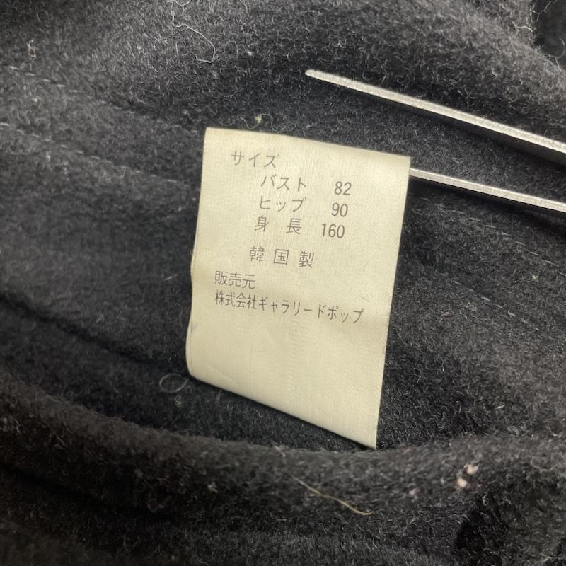 プードゥドゥ poudoudou ジャケット、上着 ジャンパー、ブルゾン フローラル リバーシブル ジャケット 花柄 総柄 刺繍 ロゴ 厚手 ウール サイズ82-90-160 - ロゴ、文字 X 刺繍 X 花柄 黒 / ブラック / black X マルチカラー / マルチカラー / multicolor レディース USED 古着 中古 50146677