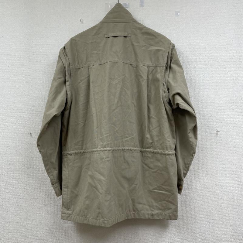 ウールリッチ WOOLRICH ジャケット、上着 ジャンパー、ブルゾン フィッシング ジャケット アウトドア デタッチャブル フルジップアップ 袖ロゴ 刺繍入り M ロゴ、文字 X 刺繍 ベージュ / ベージュ / beige メンズ USED 古着 中古 50146684