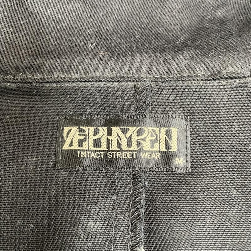 古着 USED コート コート一般 zephypen ロング パーカー ジャケット フード付き ビッグフード M 無地 黒 / ブラック / black メンズ USED 古着 中古 50146686