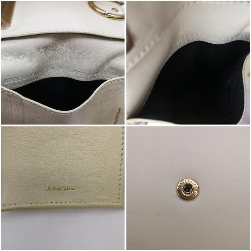 バレンシアガ BALENCIAGA キーケース キーケース 736731 2AAFT 9401 ENVELOPE 6連 レザー キーケース - 黄 / イエロー / yellow レディース USED 古着 中古 50146692