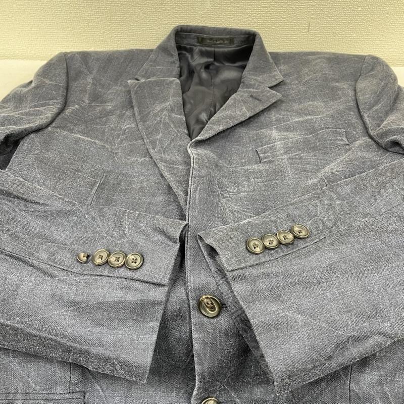 ローレンラルフローレン LAUREN RALPH LAUREN ジャケット、上着 ジャケット、ブレザー テーラード ジャケット スーツ 2B シングル ブレザー 無地 シルク混 絹 40 無地 インディゴ / インディゴ / Indigo メンズ USED 古着 中古 50146701