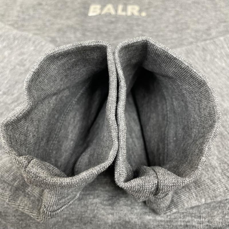 古着 USED パーカー 長袖 BALR. ボーラー パーカー Q-Series Straight Classic Hoodie スウェット プルオーバー ロゴメタルプレート B1261.1003 S ロゴ、文字 灰 / グレー / gray メンズ USED 古着 中古 50146705
