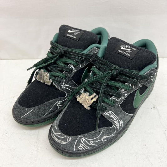 ナイキ NIKE スニーカー スニーカー THERE SKATEBOARDS × SB DUNK LOW QS ゼア HF7743-001 26.5cm 黒 / ブラック / black メンズ USED 古着 中古 50146718