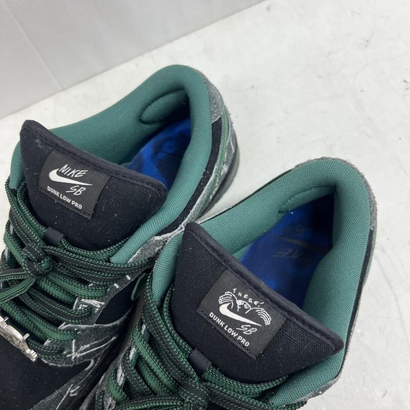 ナイキ NIKE スニーカー スニーカー THERE SKATEBOARDS × SB DUNK LOW QS ゼア HF7743-001 26.5cm 黒 / ブラック / black メンズ USED 古着 中古 50146718