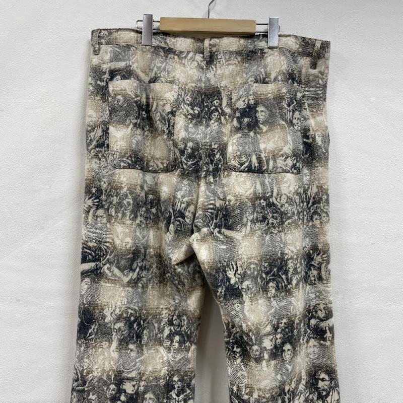古着 USED パンツ ワークパンツ、ペインターパンツ NICENESS ナイスネス 24AW WOLMAN パジャマ パンツ チェック グラフィック ツイード ヴィンテージ加工 M 総柄 ナチュラル / ナチュラル / X ベージュ / ベージュ / beige X 紺 / ネイビー / navy メンズ USED 古着 中古 50146736