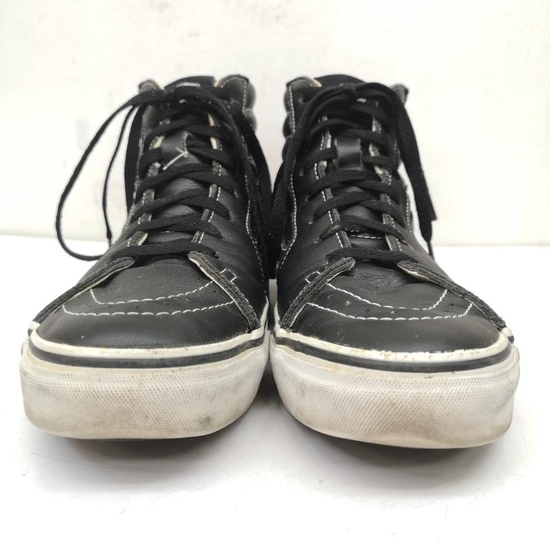 バンズ VANS スニーカー スニーカー SK8-HI スケートハイ オール レザー スニーカー 27.0cm 黒 / ブラック / black メンズ USED 古着 中古 50146740