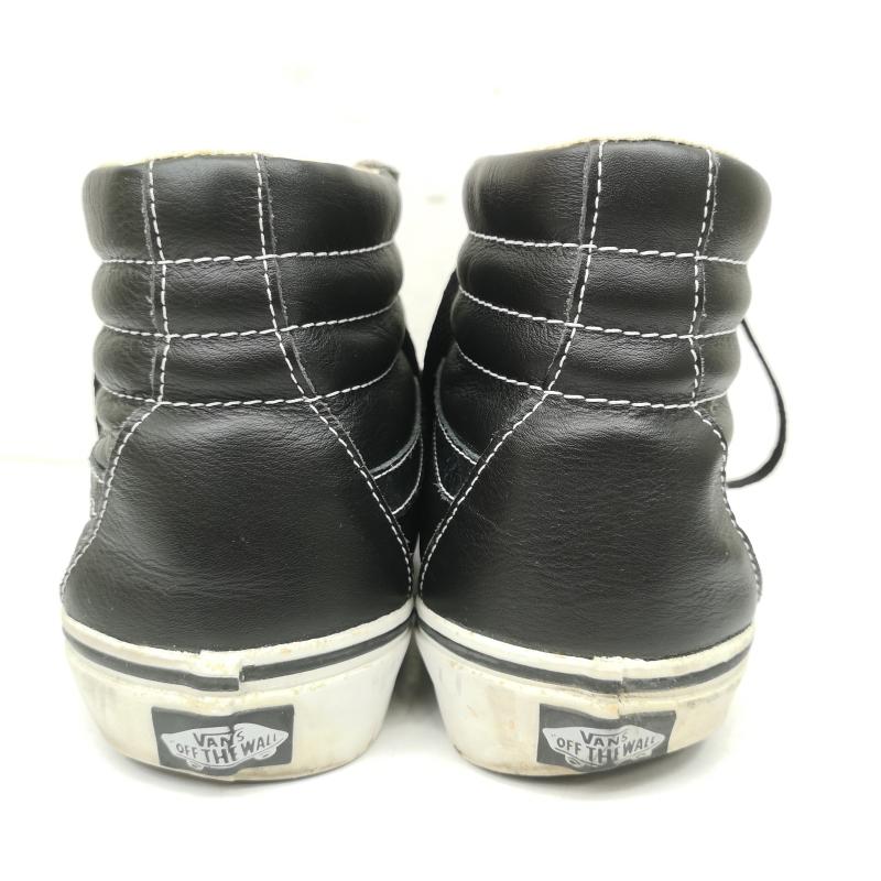 バンズ VANS スニーカー スニーカー SK8-HI スケートハイ オール レザー スニーカー 27.0cm 黒 / ブラック / black メンズ USED 古着 中古 50146740